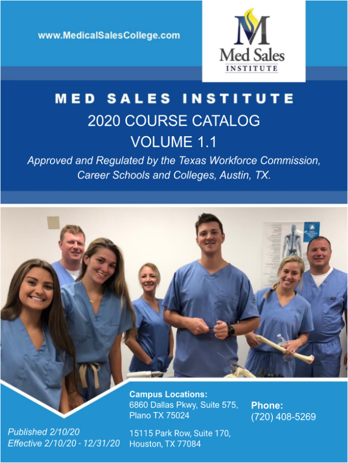 MSC Course Catalog Texas